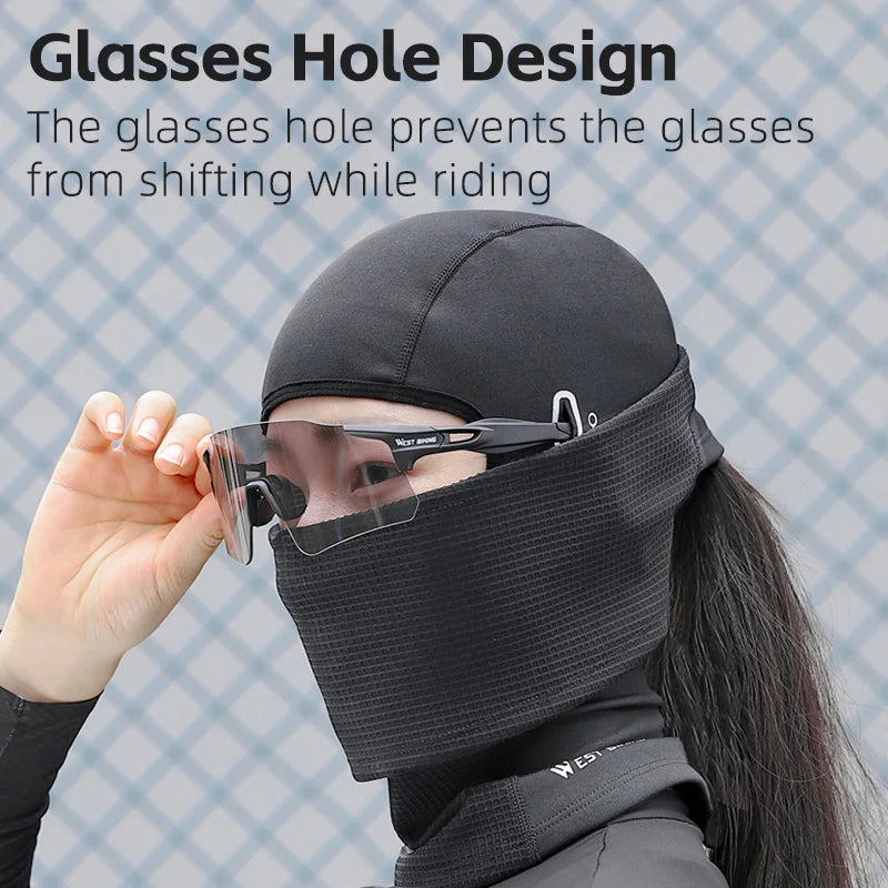 WEST BIKING Elastic Velvet Warm Balaclava - Enterprise Express