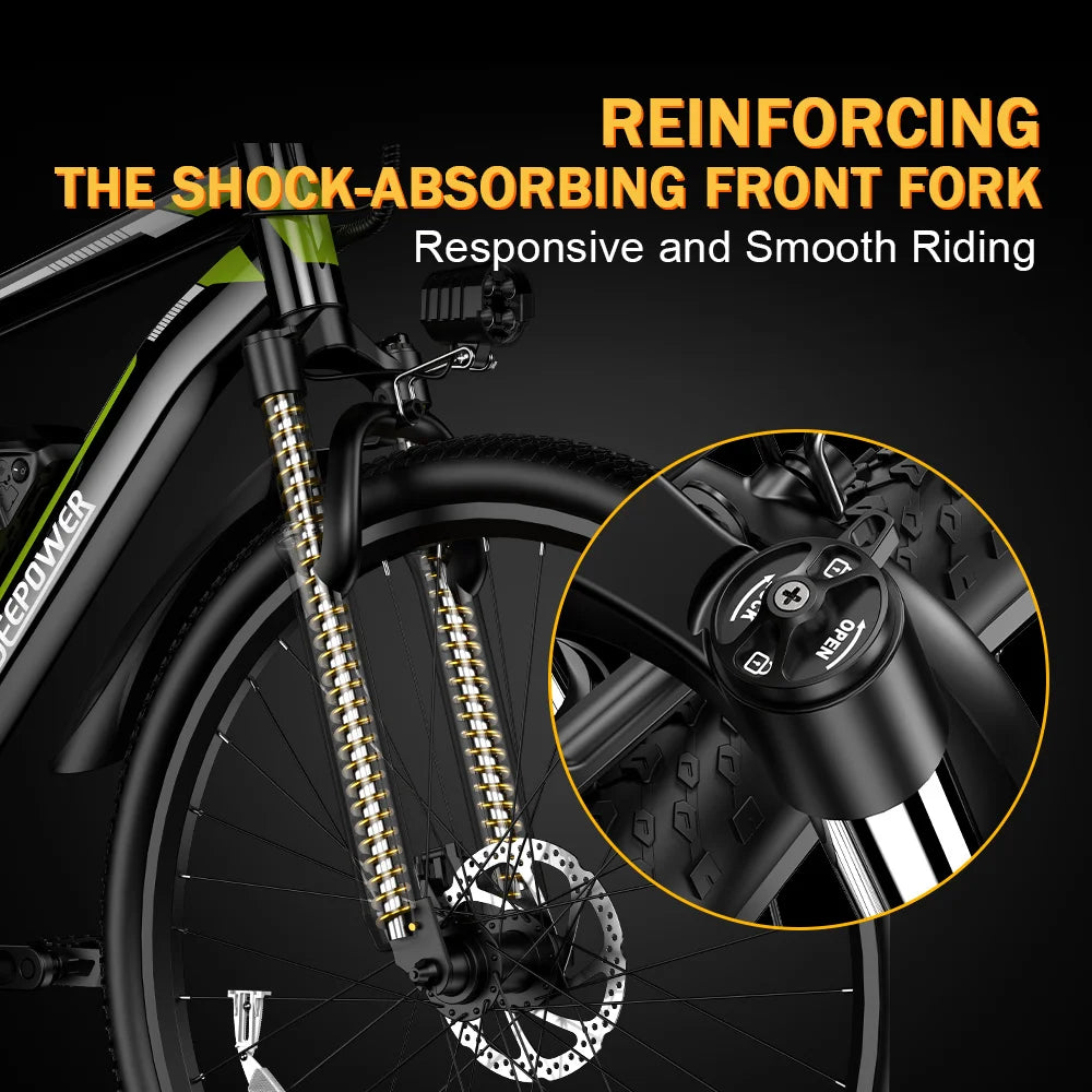 DEEPOWER S26 Luxury Electric Bike - Enterprise Express