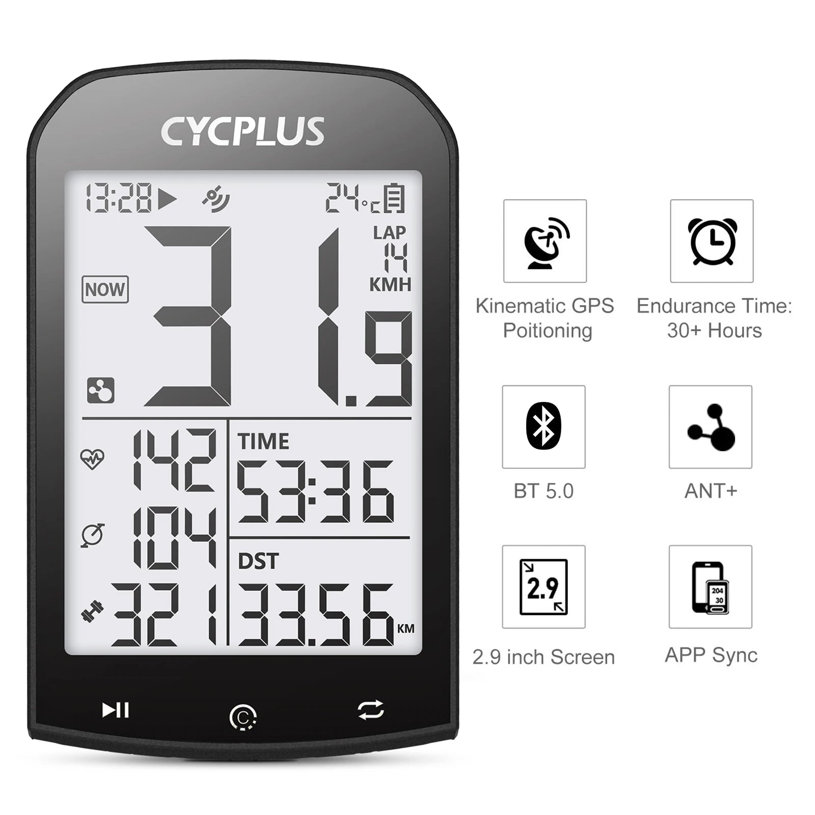 CYCPLUS M1 GPS Bicycle Computer - Enterprise Express