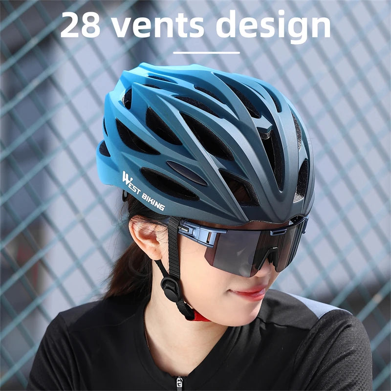 WEST BIKING Ultralight Integrally-Molded Helmet - Enterprise Express