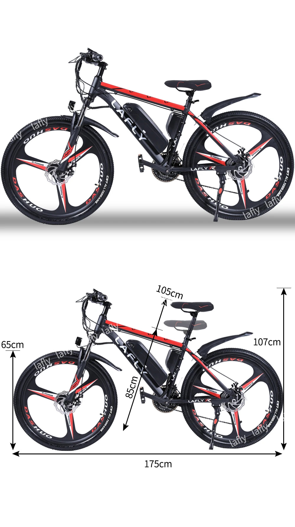 LAFLY X2 Multifunctional Electric Bike - Enterprise Express