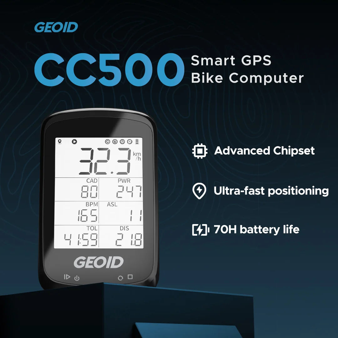 GEOID GPS Bicycle Speedometer Wireless Digital Bike Computer - Enterprise Express