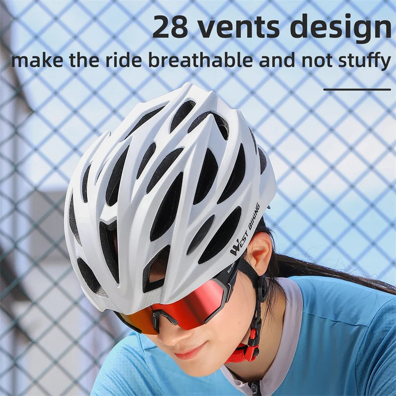 WEST BIKING Ultralight Integrally-Molded Helmet - Enterprise Express