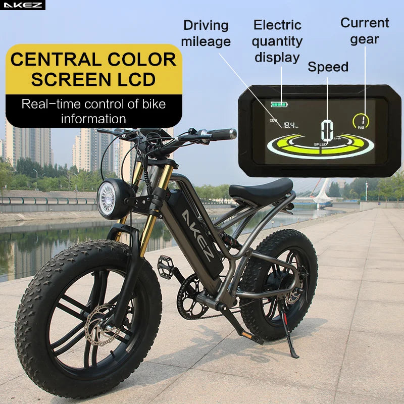 AKEZ Luxury Electric Bike - Enterprise Express