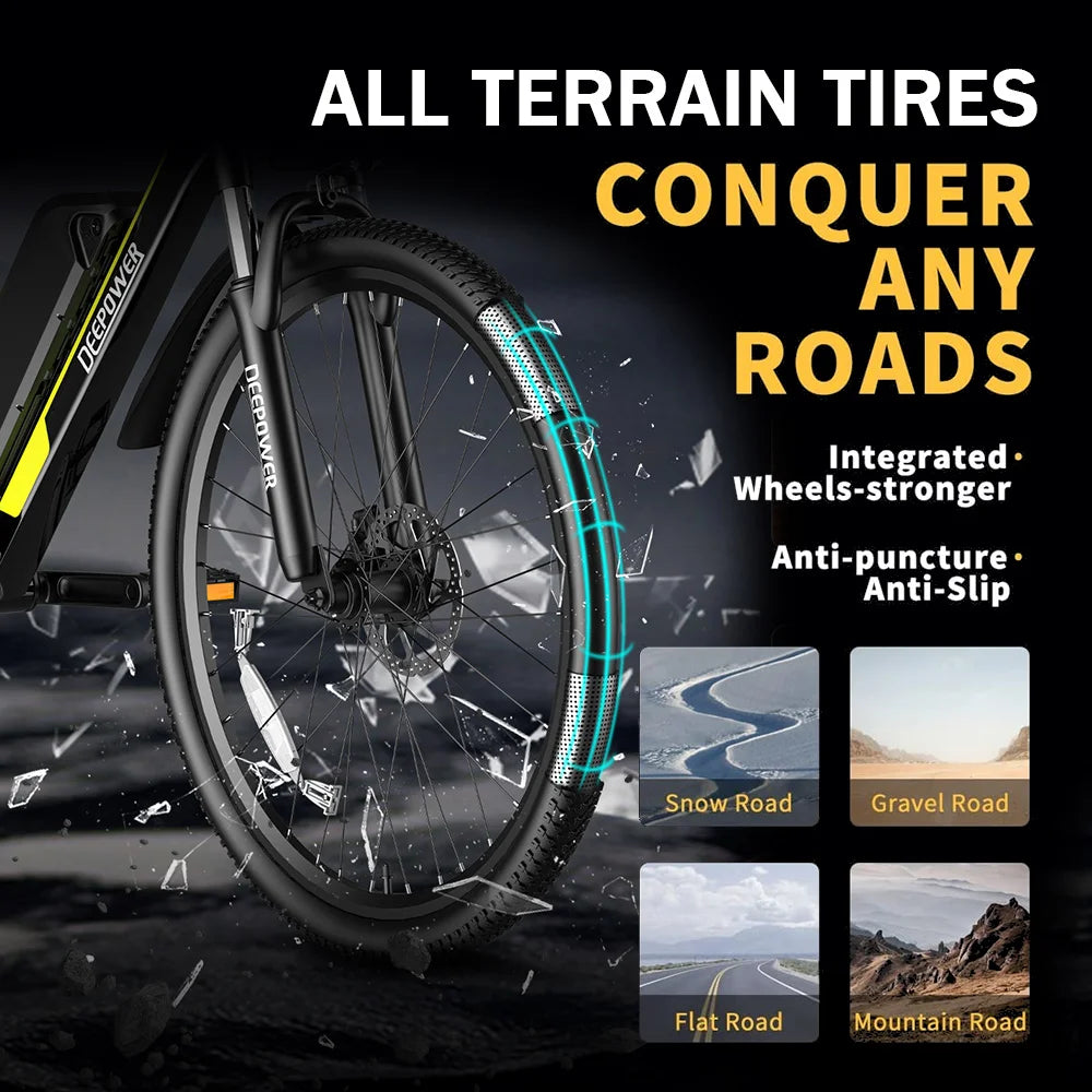 DEEPOWER S26 Luxury Electric Bike - Enterprise Express