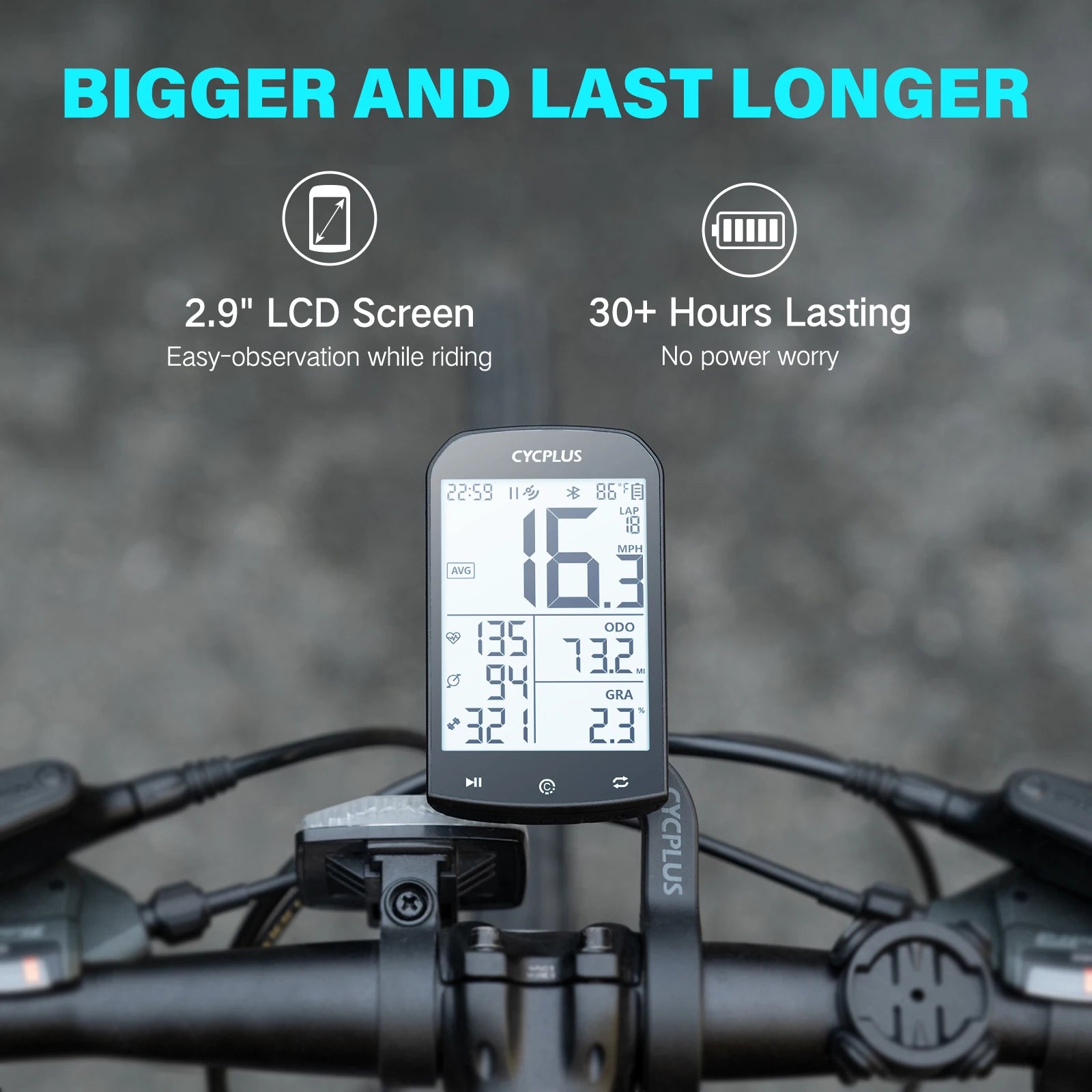 CYCPLUS M1 GPS Bike Computer - Enterprise Express