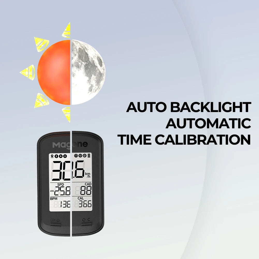 Magene C206 Pro Bike Computer - Wireless GPS Speedometer - Enterprise Express