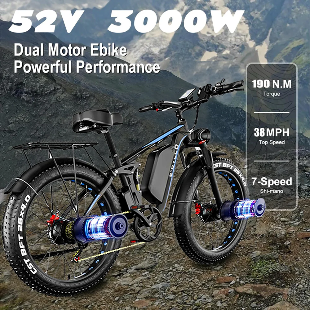 LAFLY EB7 Pro Multifunctional Electric Bike - Enterprise Express