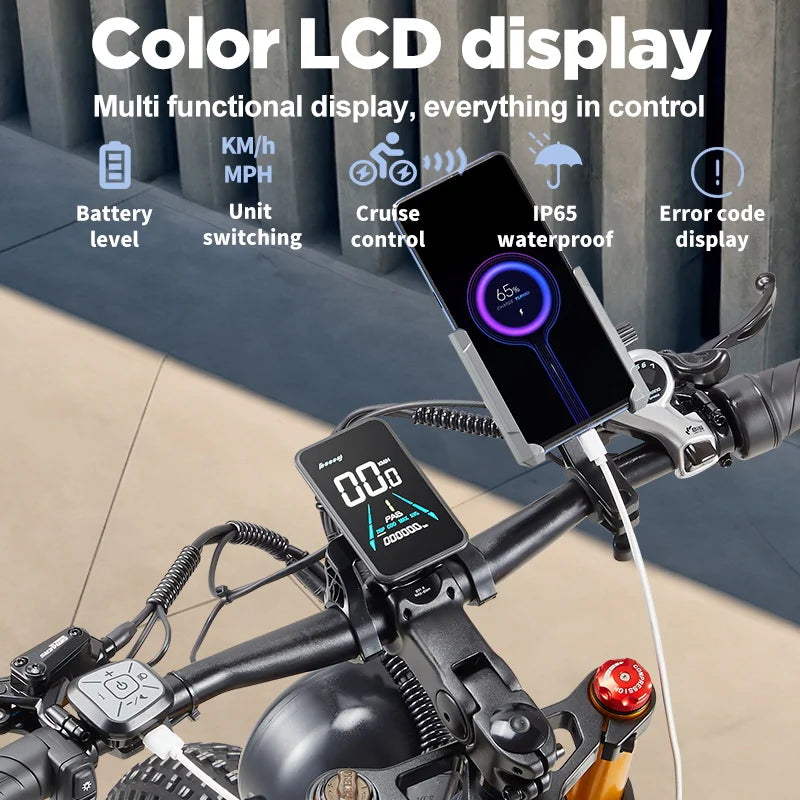 BURCHDA RX80 Luxury Electric Mountain Bike - Enterprise Express