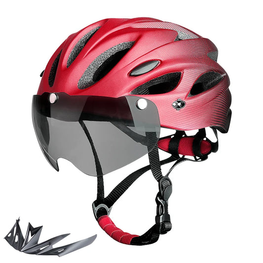 ENTERPRISE EXPRESS Bike Helmet with LED Tail Light - Enterprise Express