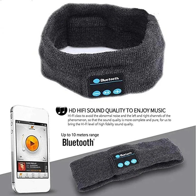 PIJIWAN Sport Wireless Bluetooth Music Headband - Enterprise Express