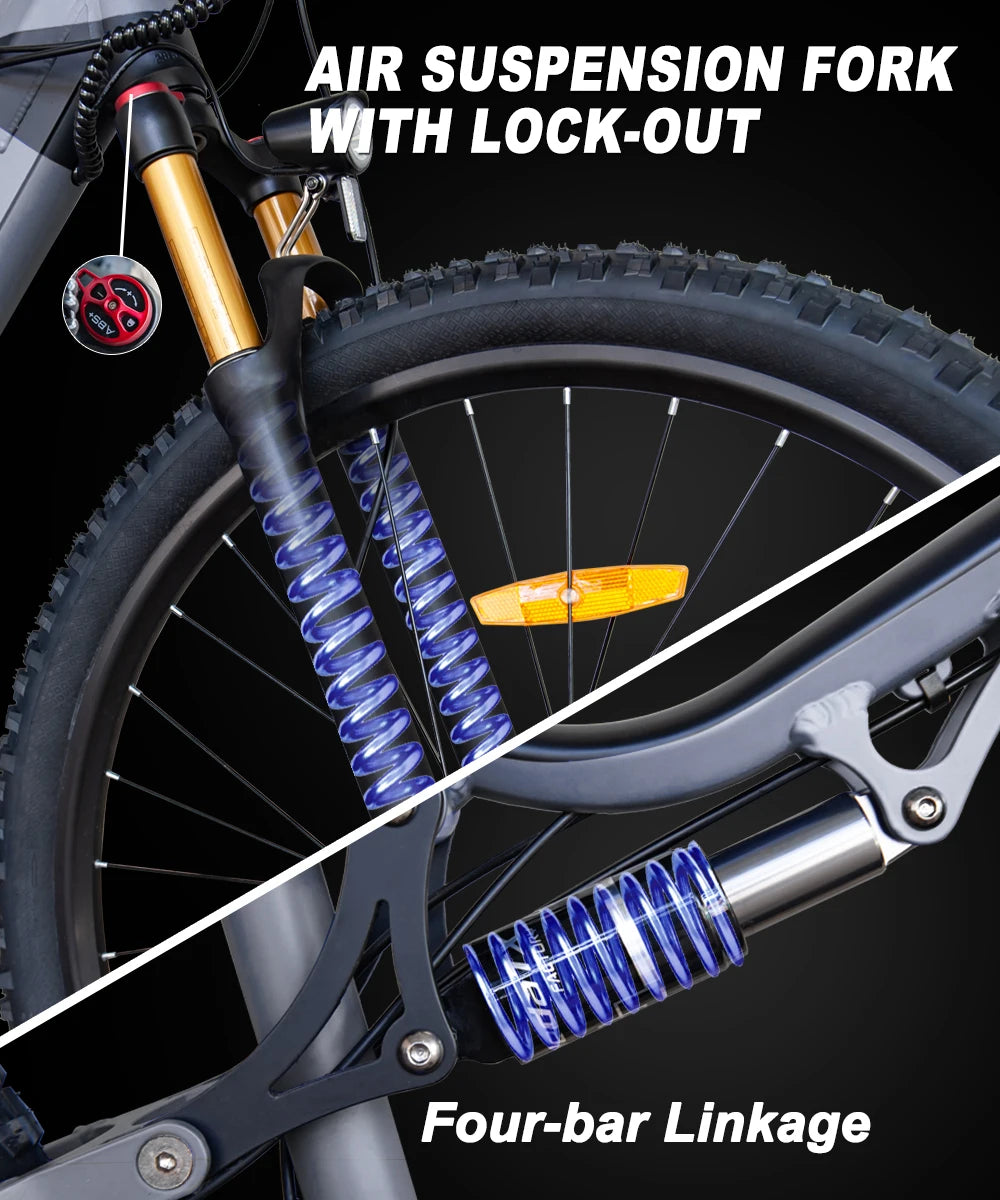 HEDA TX19 Luxury Electric Mountain Bike - Enterprise Express