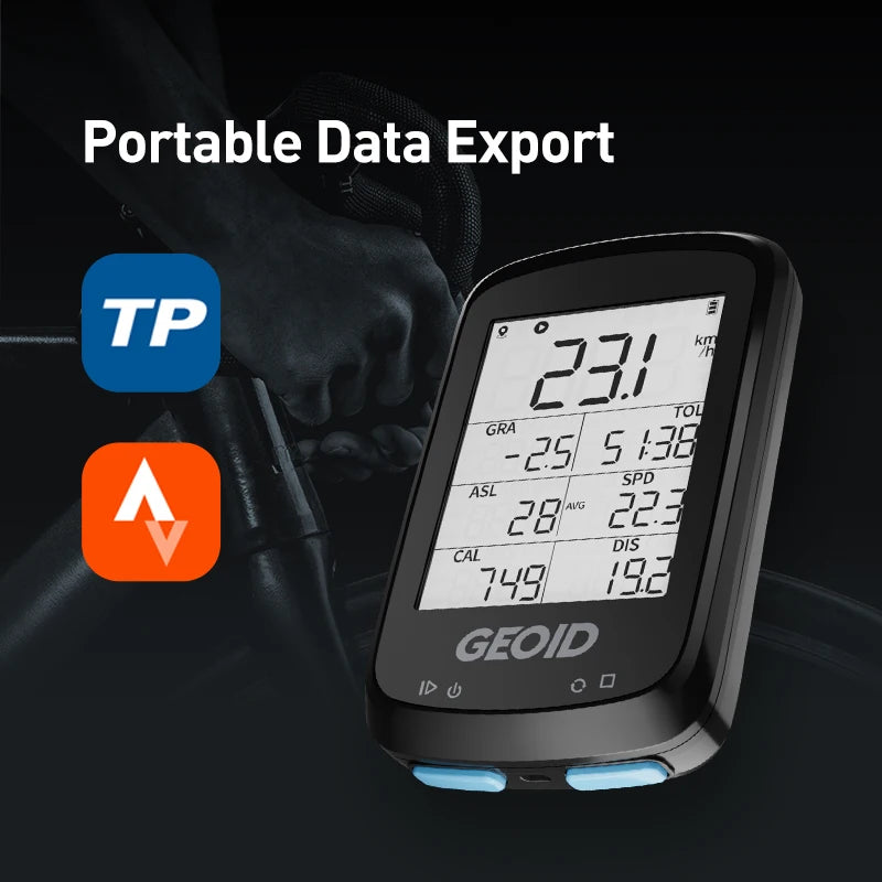 GEOID GPS Bicycle Speedometer Wireless Digital Bike Computer - Enterprise Express