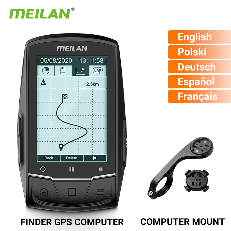 Meilan M1 Bike Computer GPS 2.6 Inch Screen - Enterprise Express