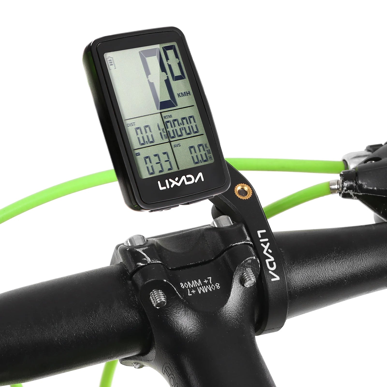 Lixada USB Rechargeable Wireless Bike Cycling Computer Bicycle Speedometer - Enterprise Express