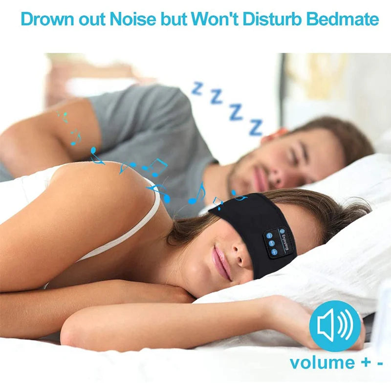 CUIMENG Bluetooth Wireless Headphones Sleep Eye Mask - Enterprise Express