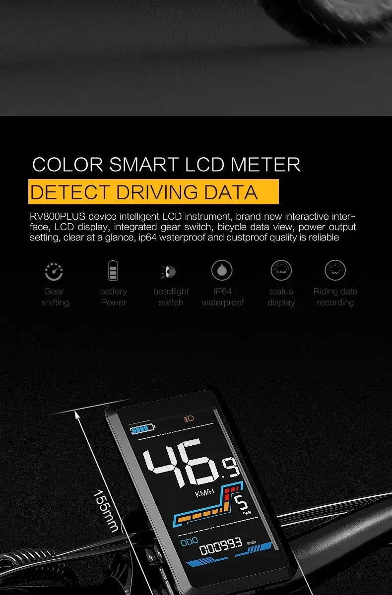 LAFLY RV800 Luxury Electric Bike - Enterprise Express