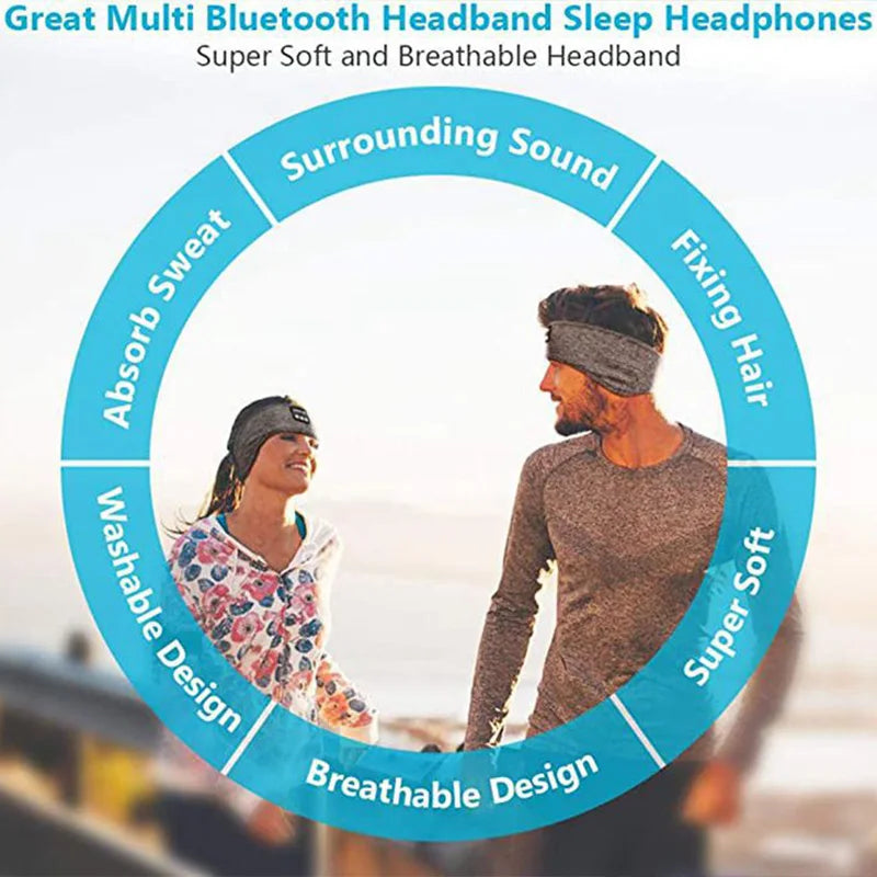CUIMENG Bluetooth Wireless Headphones Sleep Eye Mask - Enterprise Express