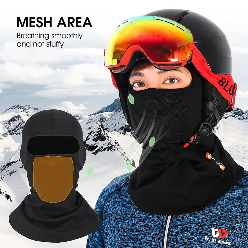 WEST BIKING Winter Warm Sports Balaclava - Enterprise Express