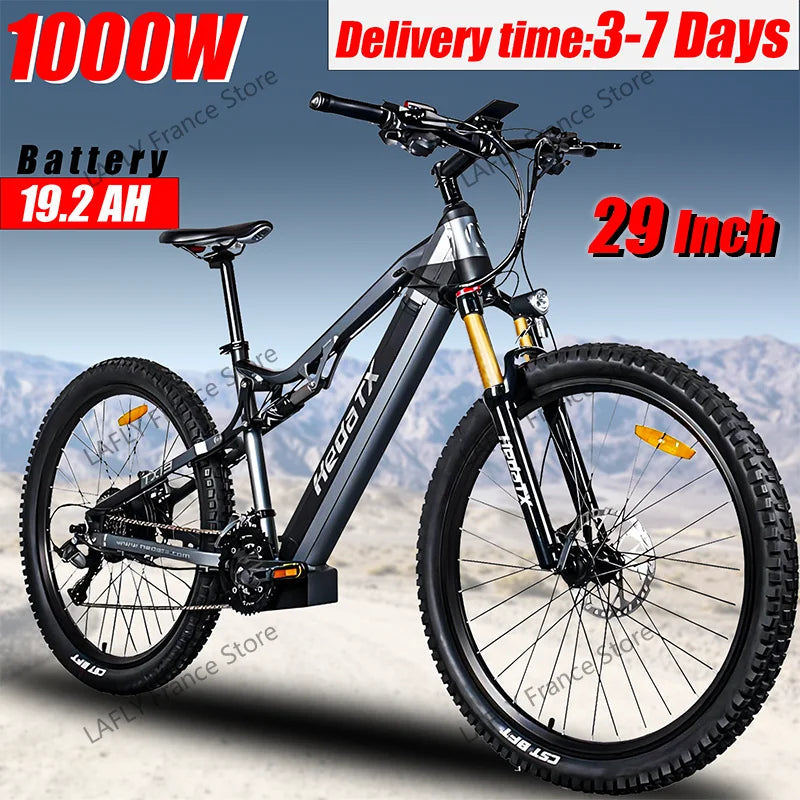 HEDA TX19 Luxury Electric Mountain Bike - Enterprise Express