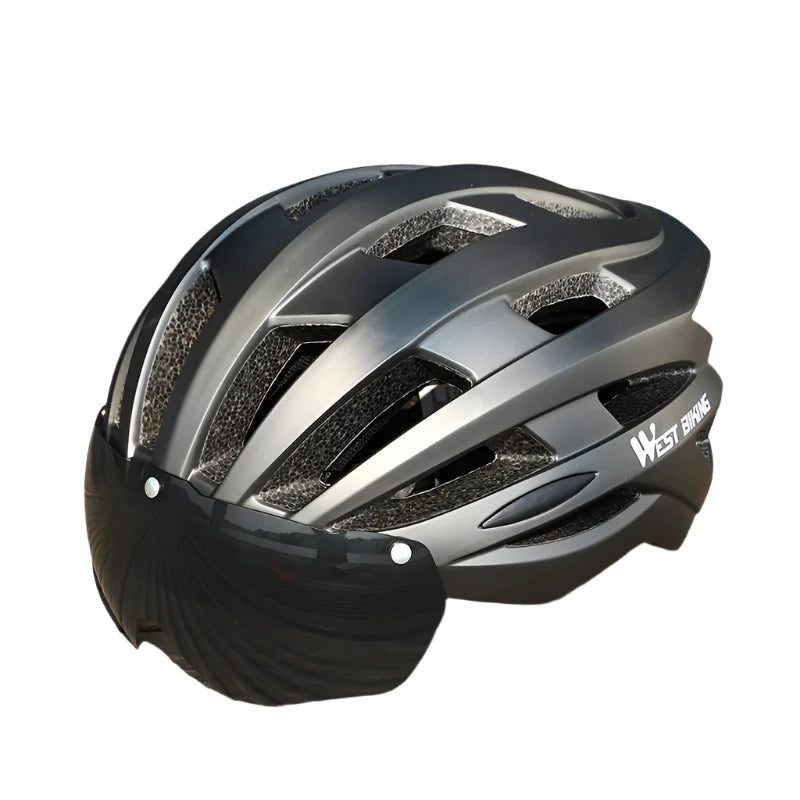 WEST BIKING YP0708100 Magnetic Lens Sports Helmet - Enterprise Express