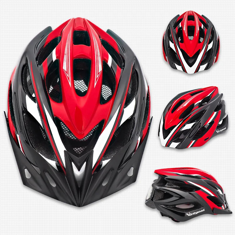 VICTGOAL Bicycle Helmet Men's Ultralight Taillight LED MTB Road Bike Helmet Cycling Motorcycle Electric Scooter Safty Helmets - Enterprise Express