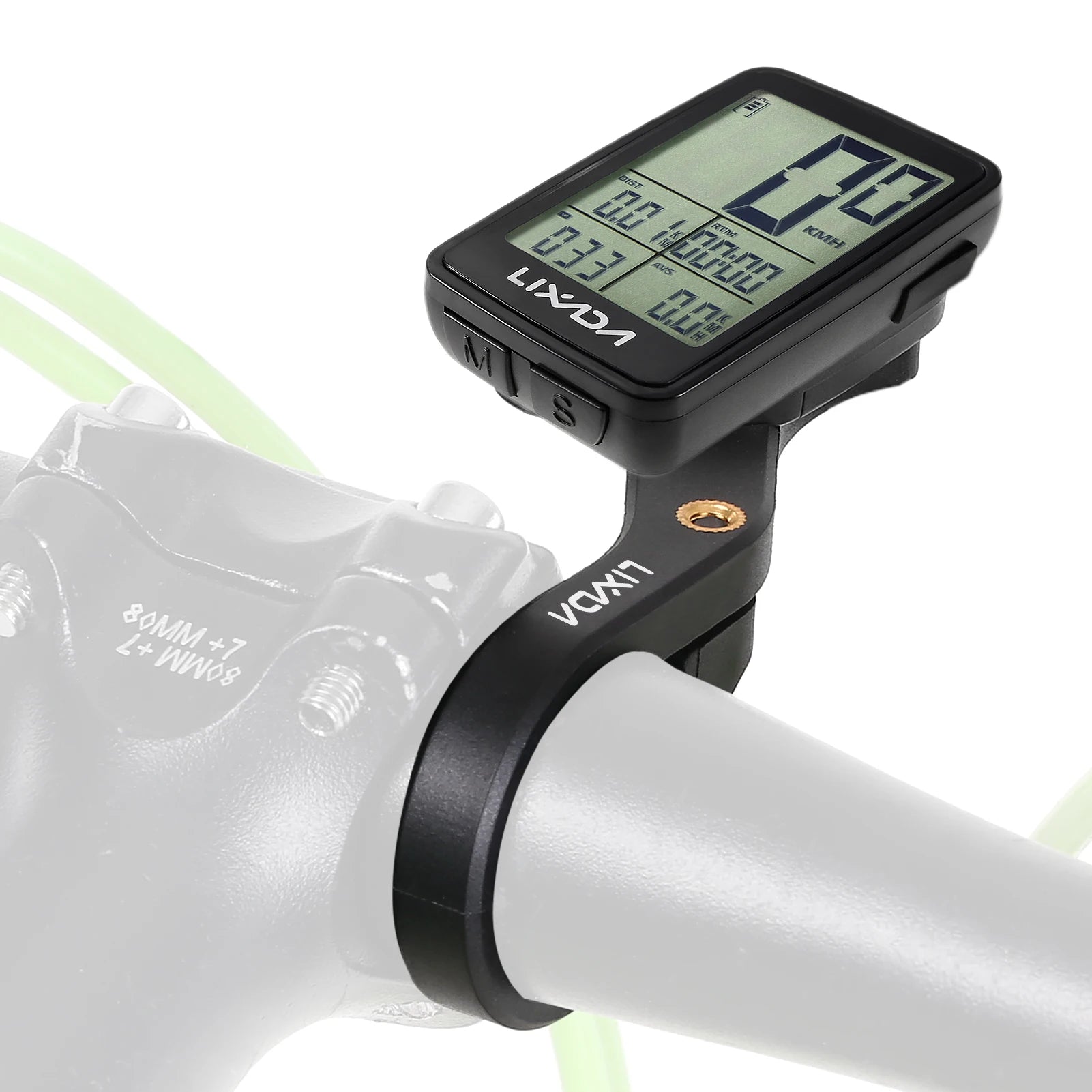 Lixada USB Rechargeable Wireless Bike Cycling Computer Bicycle Speedometer - Enterprise Express