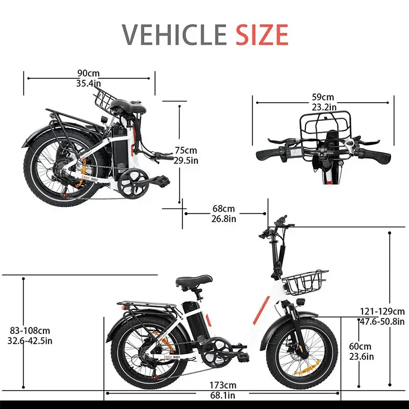 BAOLUJIE Premium Electric Bike - High Speed, Long Range, Foldable Design - Enterprise Express