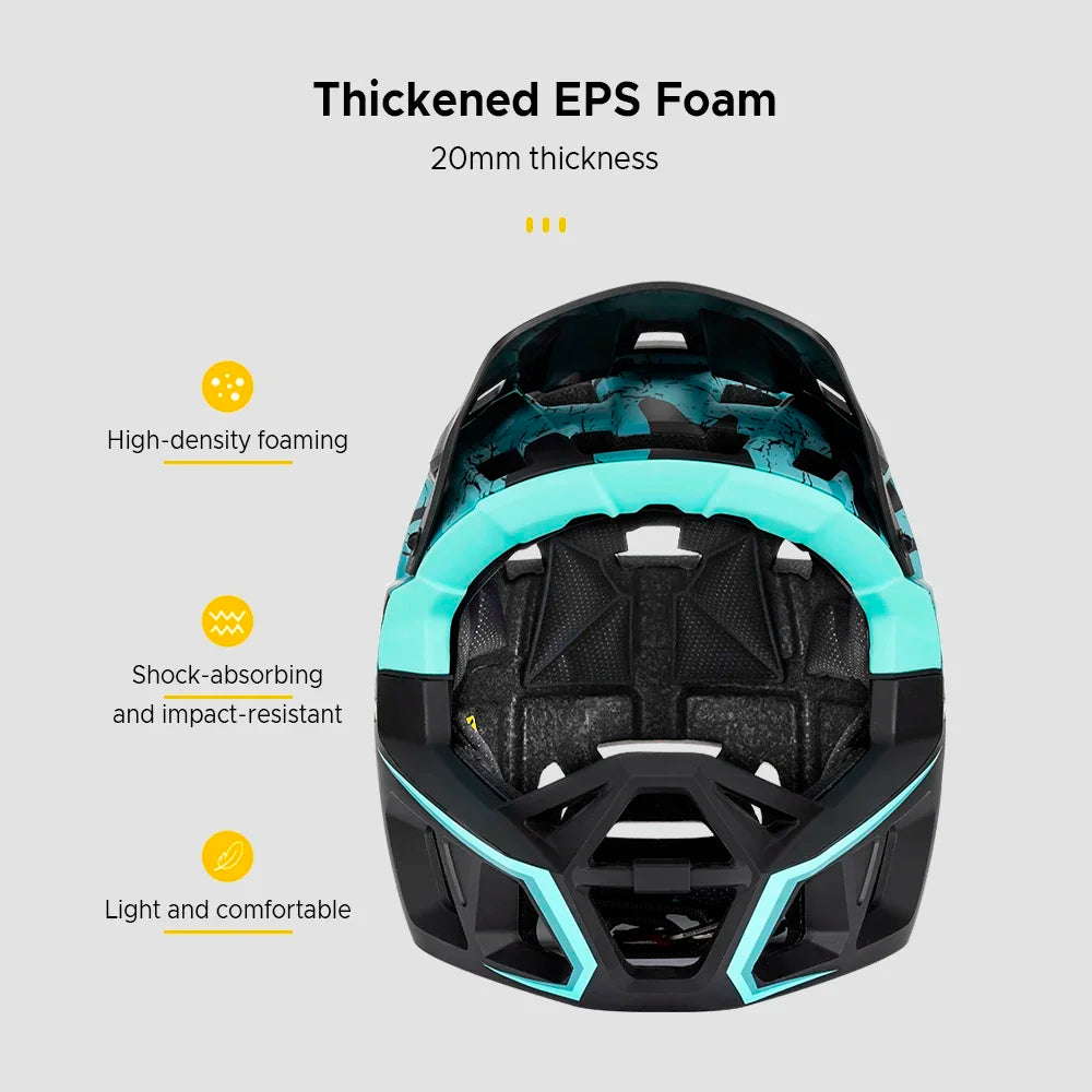 LIXADA Full Face Mountain Bike Helmet - Enterprise Express