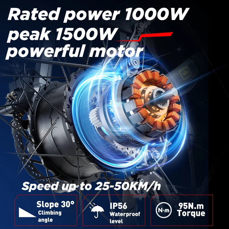 BURCHDA RX80 Luxury Electric Mountain Bike - Enterprise Express