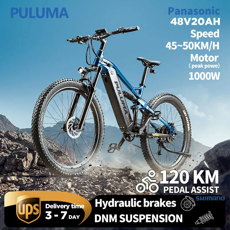 PULUMA PU01 Luxury Electric Bike - Enterprise Express